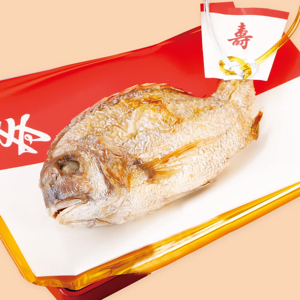 祝い額　鯛　白木　大入 和食器の和心: 縁起祝額25号大入(白木)金具付 大入(W43352) - 縁起物